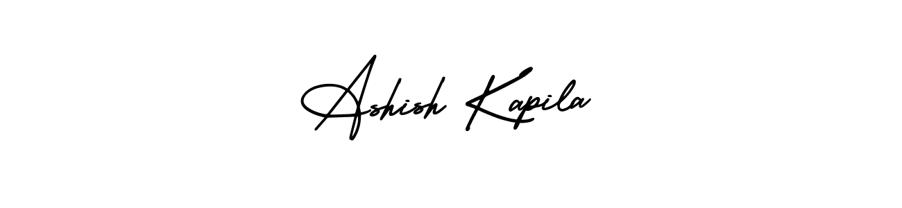 if you are searching for the best signature style for your name Ashish Kapila. so please give up your signature search. here we have designed multiple signature styles  using AmerikaSignatureDemo-Regular. Ashish Kapila signature style 3 images and pictures png