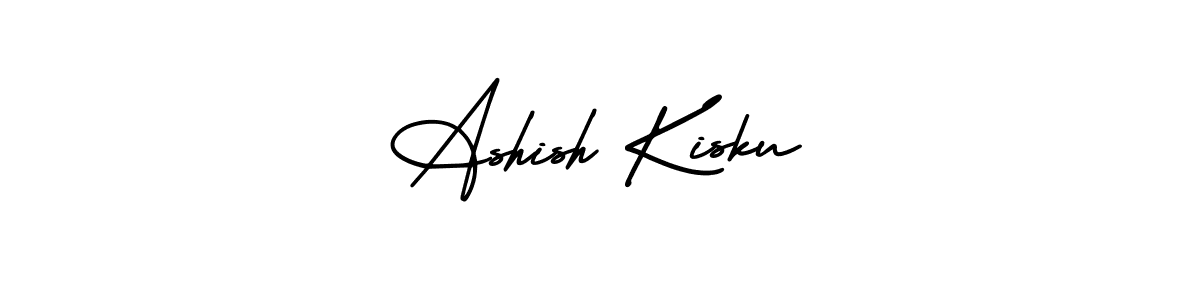 How to Draw Ashish Kisku signature style? AmerikaSignatureDemo-Regular is a latest design signature styles for name Ashish Kisku. Ashish Kisku signature style 3 images and pictures png