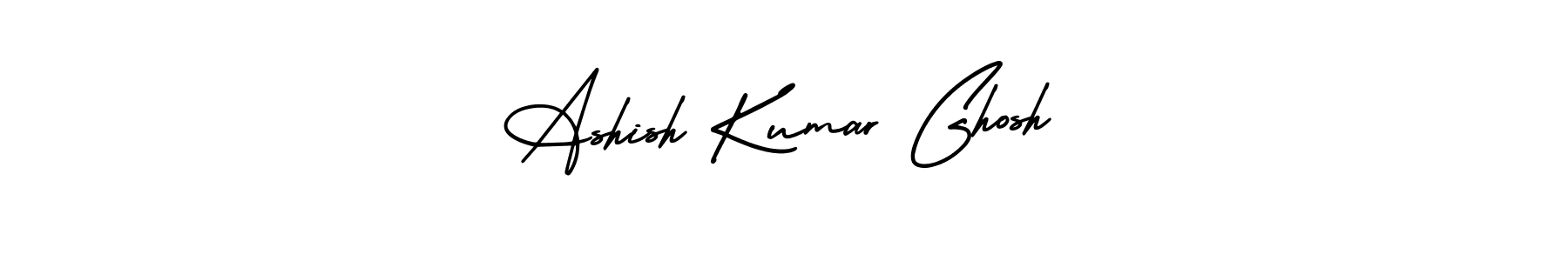 Create a beautiful signature design for name Ashish Kumar Ghosh. With this signature (AmerikaSignatureDemo-Regular) fonts, you can make a handwritten signature for free. Ashish Kumar Ghosh signature style 3 images and pictures png