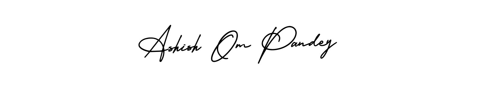 AmerikaSignatureDemo-Regular is a professional signature style that is perfect for those who want to add a touch of class to their signature. It is also a great choice for those who want to make their signature more unique. Get Ashish Om Pandey name to fancy signature for free. Ashish Om Pandey signature style 3 images and pictures png