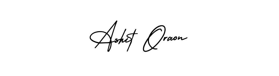 It looks lik you need a new signature style for name Ashit Oraon. Design unique handwritten (AmerikaSignatureDemo-Regular) signature with our free signature maker in just a few clicks. Ashit Oraon signature style 3 images and pictures png