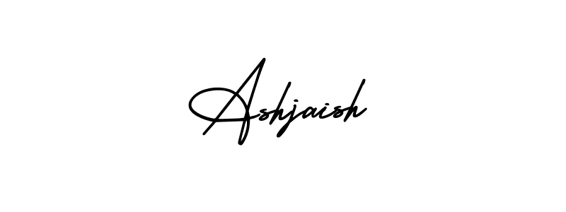 if you are searching for the best signature style for your name Ashjaish. so please give up your signature search. here we have designed multiple signature styles  using AmerikaSignatureDemo-Regular. Ashjaish signature style 3 images and pictures png