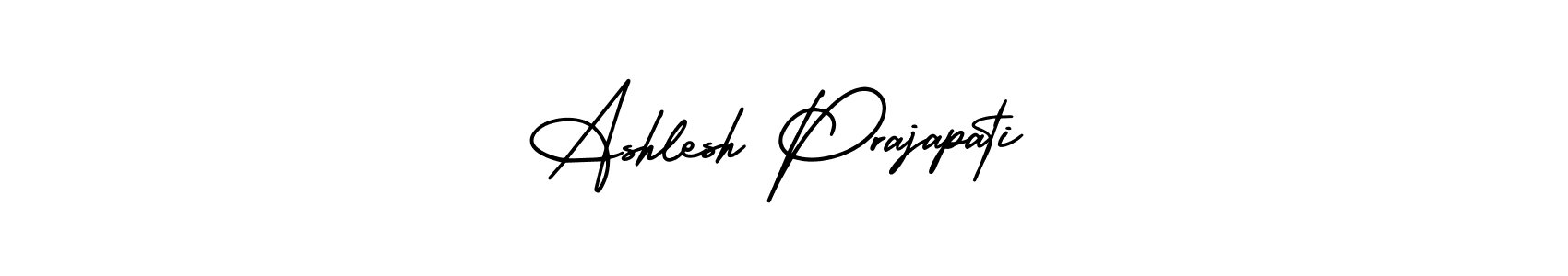 It looks lik you need a new signature style for name Ashlesh Prajapati. Design unique handwritten (AmerikaSignatureDemo-Regular) signature with our free signature maker in just a few clicks. Ashlesh Prajapati signature style 3 images and pictures png