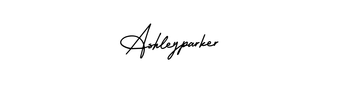 Use a signature maker to create a handwritten signature online. With this signature software, you can design (AmerikaSignatureDemo-Regular) your own signature for name Ashleyparker. Ashleyparker signature style 3 images and pictures png