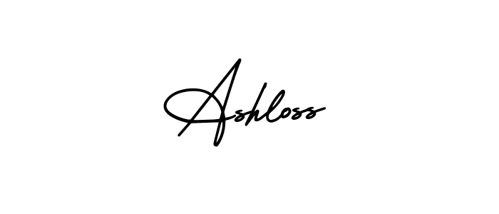 Similarly AmerikaSignatureDemo-Regular is the best handwritten signature design. Signature creator online .You can use it as an online autograph creator for name Ashloss. Ashloss signature style 3 images and pictures png