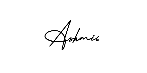 Design your own signature with our free online signature maker. With this signature software, you can create a handwritten (AmerikaSignatureDemo-Regular) signature for name Ashmi6. Ashmi6 signature style 3 images and pictures png