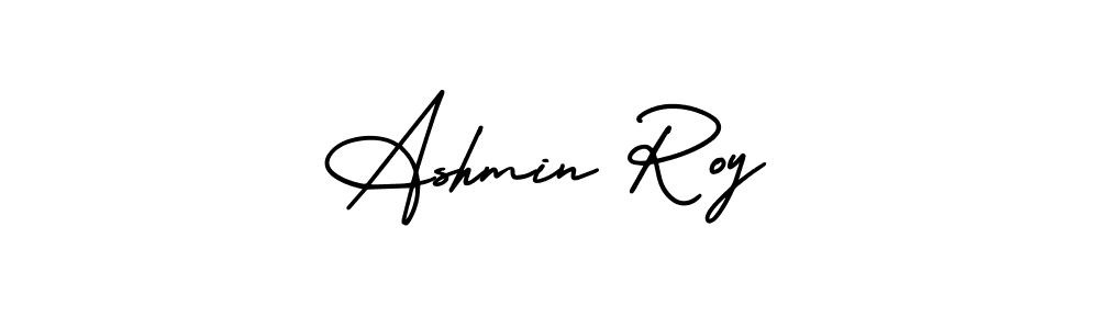 Make a beautiful signature design for name Ashmin Roy. Use this online signature maker to create a handwritten signature for free. Ashmin Roy signature style 3 images and pictures png