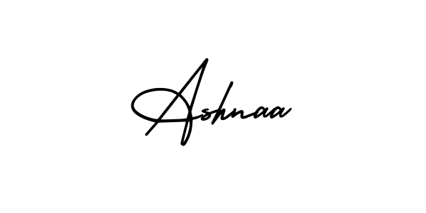 This is the best signature style for the Ashnaa name. Also you like these signature font (AmerikaSignatureDemo-Regular). Mix name signature. Ashnaa signature style 3 images and pictures png