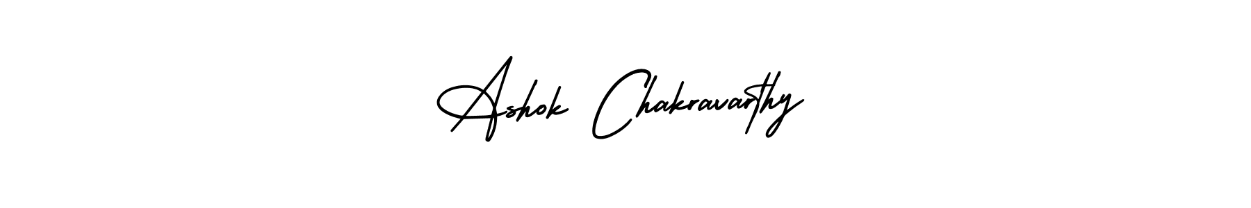 AmerikaSignatureDemo-Regular is a professional signature style that is perfect for those who want to add a touch of class to their signature. It is also a great choice for those who want to make their signature more unique. Get Ashok Chakravarthy name to fancy signature for free. Ashok Chakravarthy signature style 3 images and pictures png