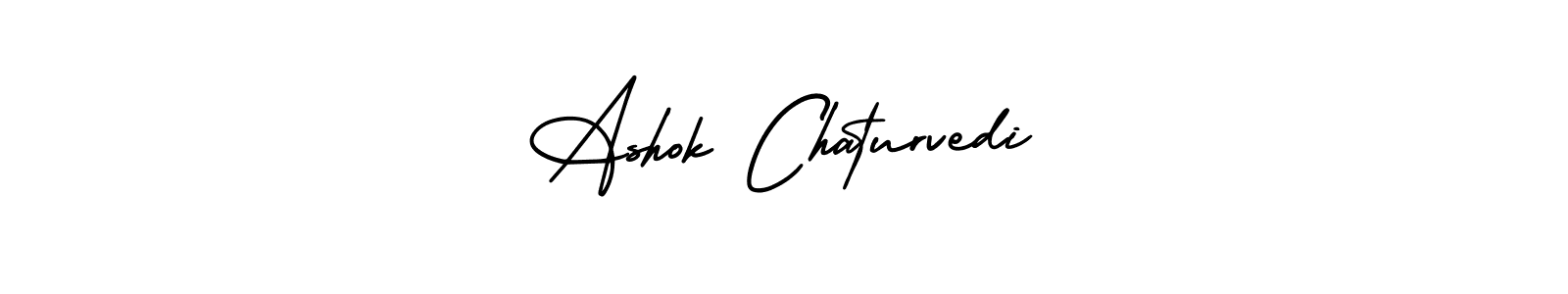 This is the best signature style for the Ashok Chaturvedi name. Also you like these signature font (AmerikaSignatureDemo-Regular). Mix name signature. Ashok Chaturvedi signature style 3 images and pictures png