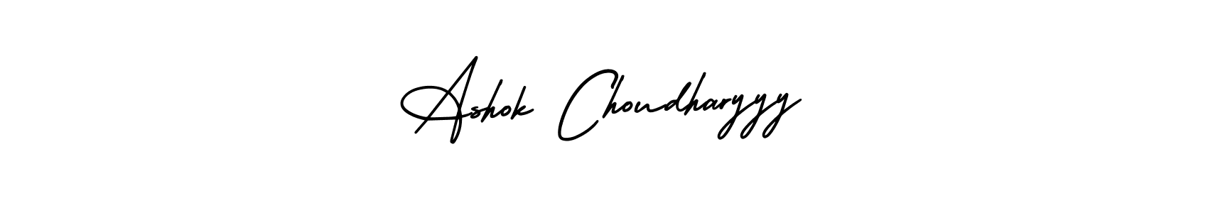 Make a beautiful signature design for name Ashok Choudharyyy. Use this online signature maker to create a handwritten signature for free. Ashok Choudharyyy signature style 3 images and pictures png