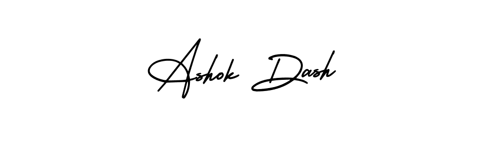 Ashok Dash stylish signature style. Best Handwritten Sign (AmerikaSignatureDemo-Regular) for my name. Handwritten Signature Collection Ideas for my name Ashok Dash. Ashok Dash signature style 3 images and pictures png