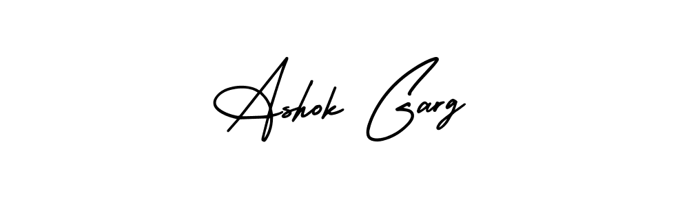 Make a beautiful signature design for name Ashok Garg. Use this online signature maker to create a handwritten signature for free. Ashok Garg signature style 3 images and pictures png