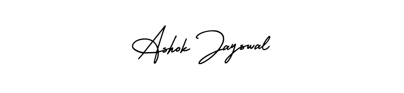 Similarly AmerikaSignatureDemo-Regular is the best handwritten signature design. Signature creator online .You can use it as an online autograph creator for name Ashok Jayswal. Ashok Jayswal signature style 3 images and pictures png