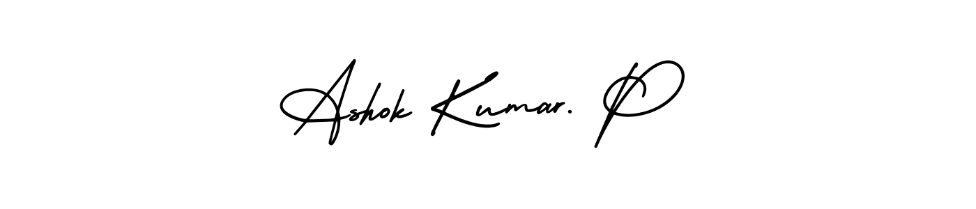 Also You can easily find your signature by using the search form. We will create Ashok Kumar. P name handwritten signature images for you free of cost using AmerikaSignatureDemo-Regular sign style. Ashok Kumar. P signature style 3 images and pictures png