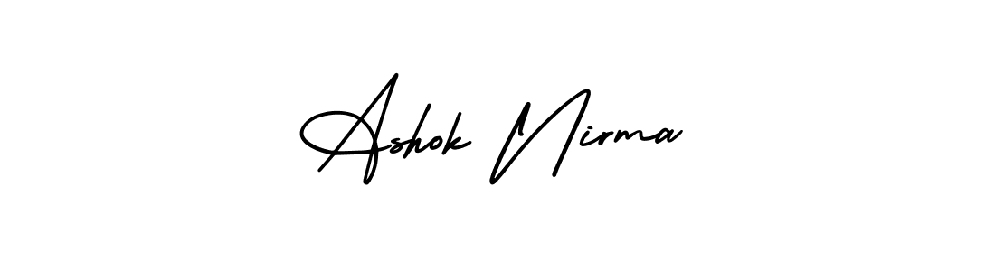 See photos of Ashok Nirma official signature by Spectra . Check more albums & portfolios. Read reviews & check more about AmerikaSignatureDemo-Regular font. Ashok Nirma signature style 3 images and pictures png