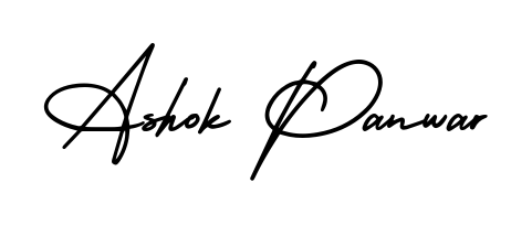 Make a short Ashok Panwar signature style. Manage your documents anywhere anytime using AmerikaSignatureDemo-Regular. Create and add eSignatures, submit forms, share and send files easily. Ashok Panwar signature style 3 images and pictures png