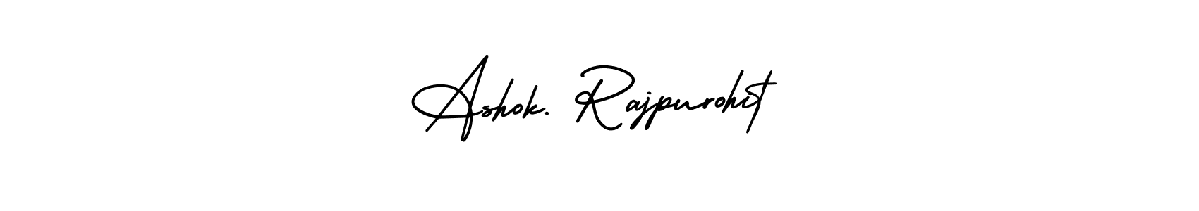 Also You can easily find your signature by using the search form. We will create Ashok. Rajpurohit name handwritten signature images for you free of cost using AmerikaSignatureDemo-Regular sign style. Ashok. Rajpurohit signature style 3 images and pictures png