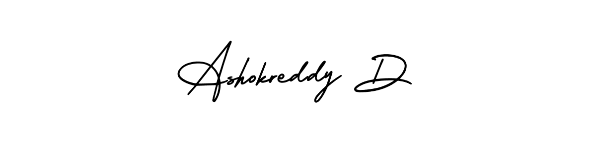 Make a beautiful signature design for name Ashokreddy D. Use this online signature maker to create a handwritten signature for free. Ashokreddy D signature style 3 images and pictures png