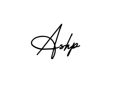 Ashp stylish signature style. Best Handwritten Sign (AmerikaSignatureDemo-Regular) for my name. Handwritten Signature Collection Ideas for my name Ashp. Ashp signature style 3 images and pictures png