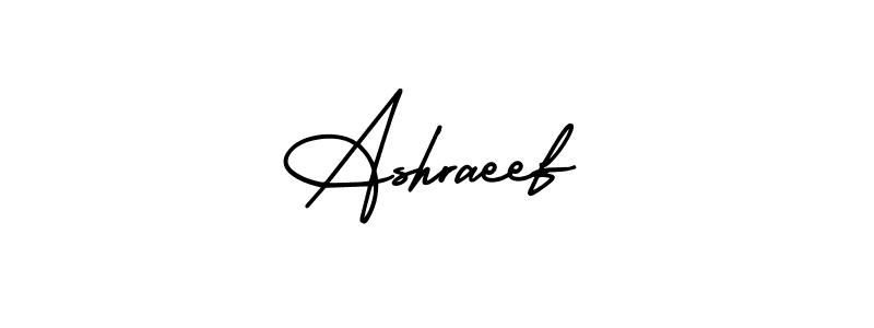 It looks lik you need a new signature style for name Ashraeef. Design unique handwritten (AmerikaSignatureDemo-Regular) signature with our free signature maker in just a few clicks. Ashraeef signature style 3 images and pictures png