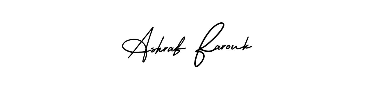 Best and Professional Signature Style for Ashraf Farouk. AmerikaSignatureDemo-Regular Best Signature Style Collection. Ashraf Farouk signature style 3 images and pictures png