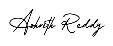 It looks like you need a new signature style for name Ashrith Reddy. Design unique handwritten (AmerikaSignatureDemo-Regular) signature with our free signature maker in just a few clicks. Ashrith Reddy signature style 3 images and pictures png
