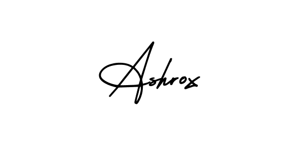 It looks lik you need a new signature style for name Ashrox. Design unique handwritten (AmerikaSignatureDemo-Regular) signature with our free signature maker in just a few clicks. Ashrox signature style 3 images and pictures png
