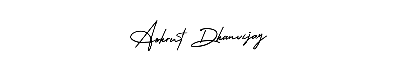 Design your own signature with our free online signature maker. With this signature software, you can create a handwritten (AmerikaSignatureDemo-Regular) signature for name Ashrut Dhanvijay. Ashrut Dhanvijay signature style 3 images and pictures png