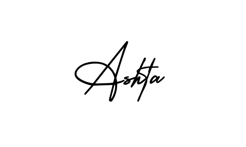 How to Draw Ashta signature style? AmerikaSignatureDemo-Regular is a latest design signature styles for name Ashta. Ashta signature style 3 images and pictures png