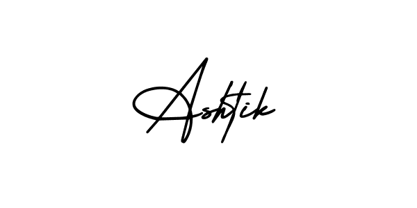 AmerikaSignatureDemo-Regular is a professional signature style that is perfect for those who want to add a touch of class to their signature. It is also a great choice for those who want to make their signature more unique. Get Ashtik name to fancy signature for free. Ashtik signature style 3 images and pictures png