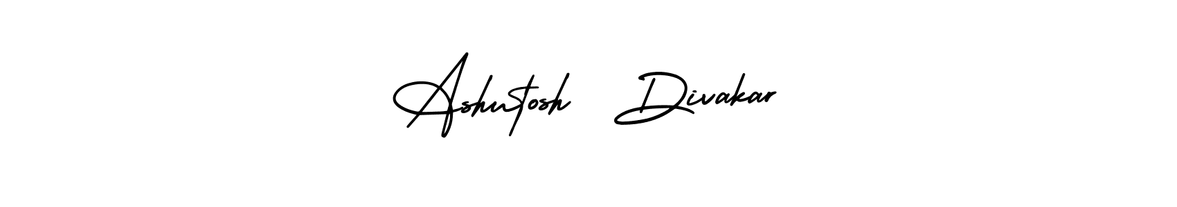 Make a beautiful signature design for name Ashutosh  Divakar. With this signature (AmerikaSignatureDemo-Regular) style, you can create a handwritten signature for free. Ashutosh  Divakar signature style 3 images and pictures png