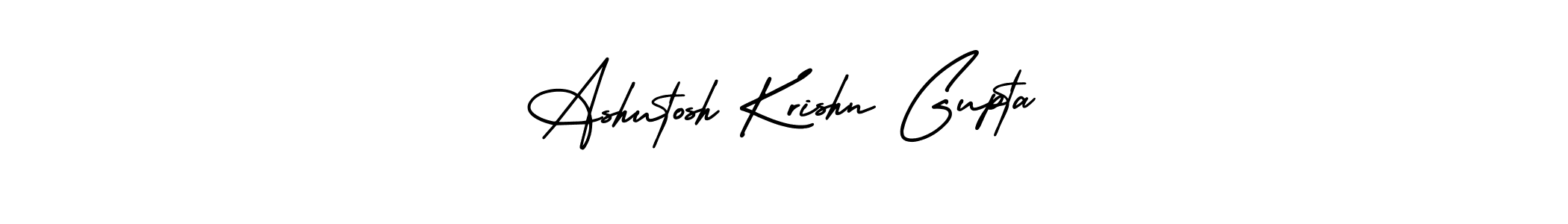 AmerikaSignatureDemo-Regular is a professional signature style that is perfect for those who want to add a touch of class to their signature. It is also a great choice for those who want to make their signature more unique. Get Ashutosh Krishn Gupta name to fancy signature for free. Ashutosh Krishn Gupta signature style 3 images and pictures png