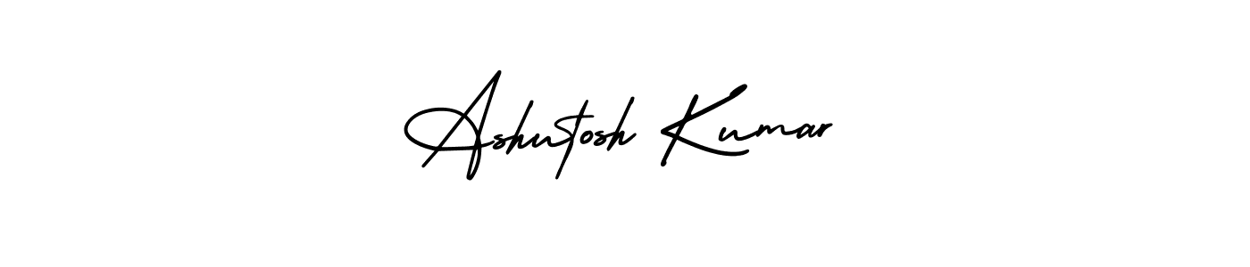 Create a beautiful signature design for name Ashutosh Kumar. With this signature (AmerikaSignatureDemo-Regular) fonts, you can make a handwritten signature for free. Ashutosh Kumar signature style 3 images and pictures png