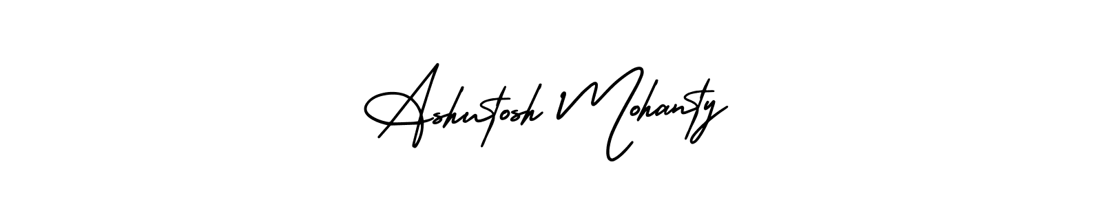 Ashutosh Mohanty stylish signature style. Best Handwritten Sign (AmerikaSignatureDemo-Regular) for my name. Handwritten Signature Collection Ideas for my name Ashutosh Mohanty. Ashutosh Mohanty signature style 3 images and pictures png