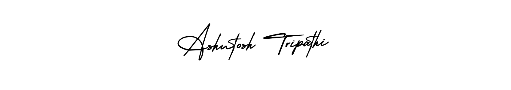 You should practise on your own different ways (AmerikaSignatureDemo-Regular) to write your name (Ashutosh Tripathi) in signature. don't let someone else do it for you. Ashutosh Tripathi signature style 3 images and pictures png