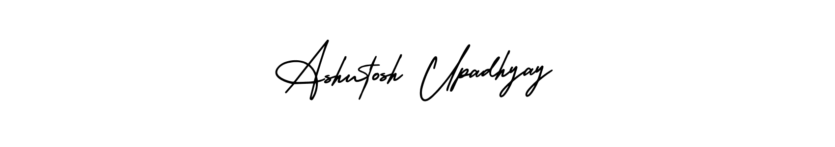 How to make Ashutosh Upadhyay signature? AmerikaSignatureDemo-Regular is a professional autograph style. Create handwritten signature for Ashutosh Upadhyay name. Ashutosh Upadhyay signature style 3 images and pictures png