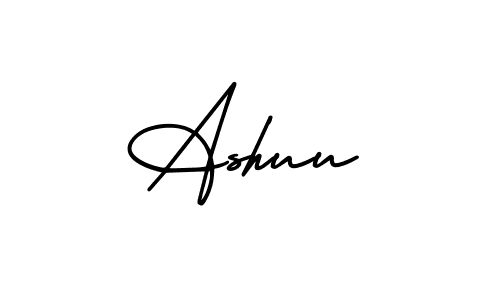 It looks lik you need a new signature style for name Ashuu. Design unique handwritten (AmerikaSignatureDemo-Regular) signature with our free signature maker in just a few clicks. Ashuu signature style 3 images and pictures png