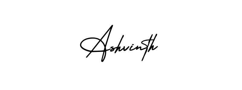 Create a beautiful signature design for name Ashvinth. With this signature (AmerikaSignatureDemo-Regular) fonts, you can make a handwritten signature for free. Ashvinth signature style 3 images and pictures png