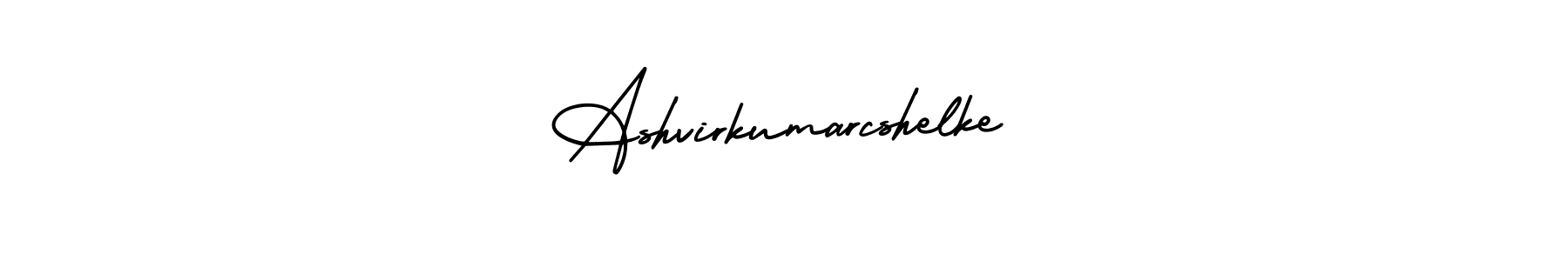 This is the best signature style for the Ashvirkumarcshelke name. Also you like these signature font (AmerikaSignatureDemo-Regular). Mix name signature. Ashvirkumarcshelke signature style 3 images and pictures png