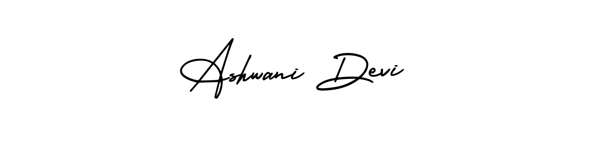 Create a beautiful signature design for name Ashwani Devi. With this signature (AmerikaSignatureDemo-Regular) fonts, you can make a handwritten signature for free. Ashwani Devi signature style 3 images and pictures png