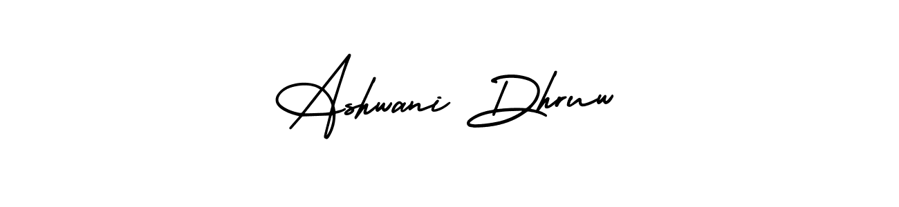 Create a beautiful signature design for name Ashwani Dhruw. With this signature (AmerikaSignatureDemo-Regular) fonts, you can make a handwritten signature for free. Ashwani Dhruw signature style 3 images and pictures png