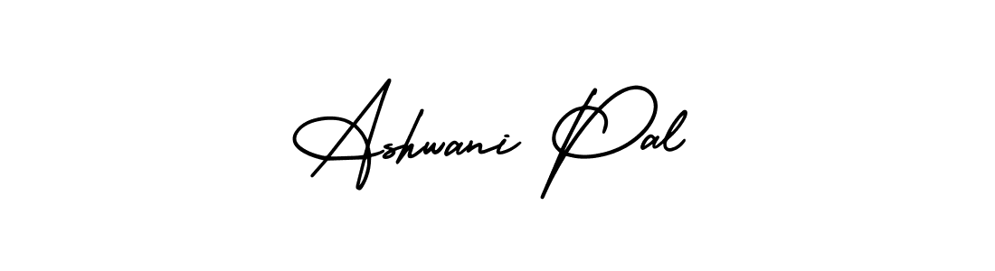 You should practise on your own different ways (AmerikaSignatureDemo-Regular) to write your name (Ashwani Pal) in signature. don't let someone else do it for you. Ashwani Pal signature style 3 images and pictures png