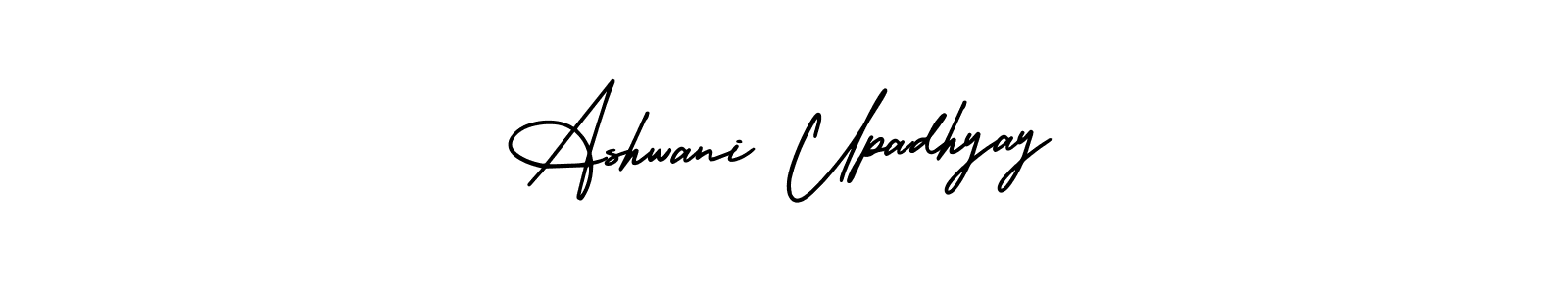 Ashwani Upadhyay stylish signature style. Best Handwritten Sign (AmerikaSignatureDemo-Regular) for my name. Handwritten Signature Collection Ideas for my name Ashwani Upadhyay. Ashwani Upadhyay signature style 3 images and pictures png