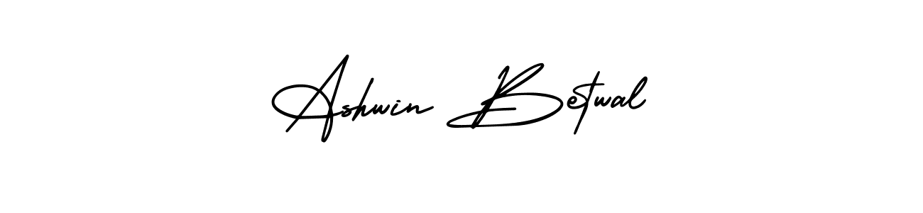 Best and Professional Signature Style for Ashwin Betwal. AmerikaSignatureDemo-Regular Best Signature Style Collection. Ashwin Betwal signature style 3 images and pictures png