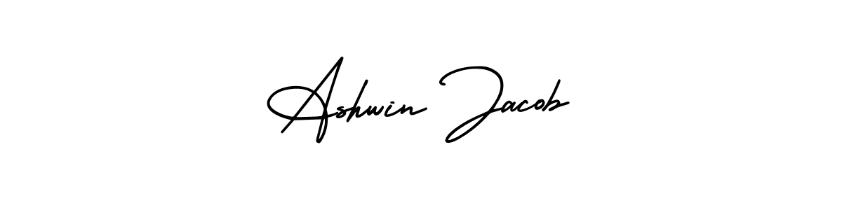 Also we have Ashwin Jacob name is the best signature style. Create professional handwritten signature collection using AmerikaSignatureDemo-Regular autograph style. Ashwin Jacob signature style 3 images and pictures png