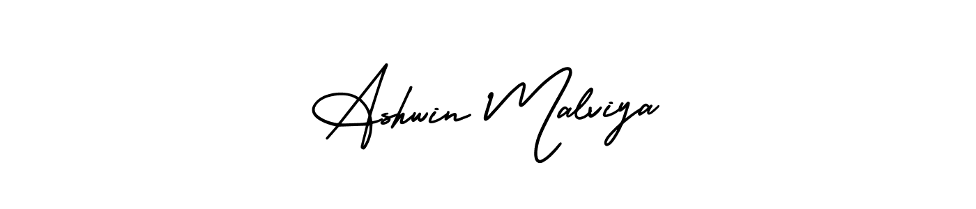 AmerikaSignatureDemo-Regular is a professional signature style that is perfect for those who want to add a touch of class to their signature. It is also a great choice for those who want to make their signature more unique. Get Ashwin Malviya name to fancy signature for free. Ashwin Malviya signature style 3 images and pictures png