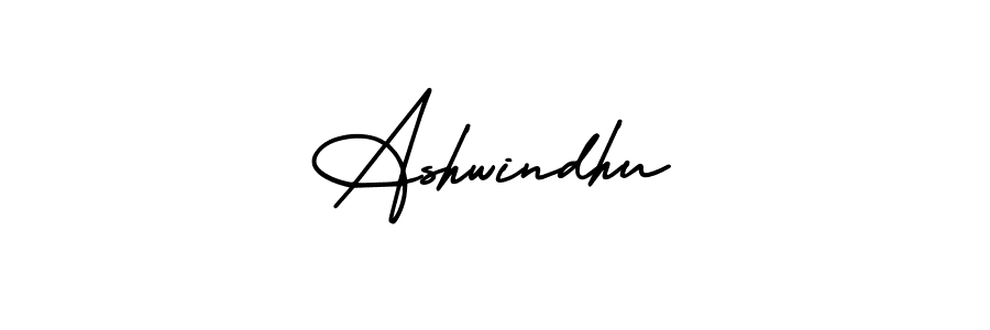 Make a beautiful signature design for name Ashwindhu. Use this online signature maker to create a handwritten signature for free. Ashwindhu signature style 3 images and pictures png