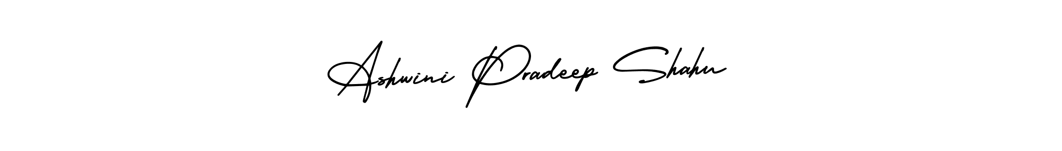 Make a beautiful signature design for name Ashwini Pradeep Shahu. With this signature (AmerikaSignatureDemo-Regular) style, you can create a handwritten signature for free. Ashwini Pradeep Shahu signature style 3 images and pictures png