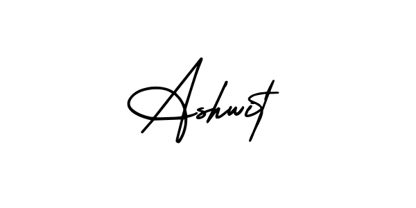 Design your own signature with our free online signature maker. With this signature software, you can create a handwritten (AmerikaSignatureDemo-Regular) signature for name Ashwit. Ashwit signature style 3 images and pictures png